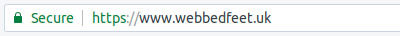 Webbed Feet UK Secure