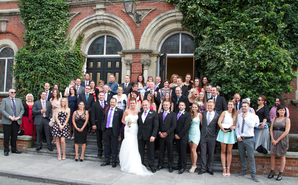 Our wedding at The Chapel Nightclub