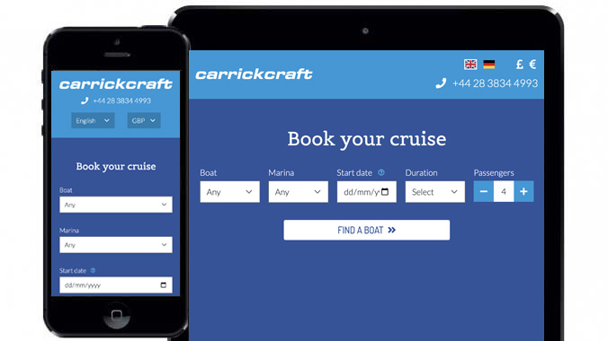 Development of Carrickcraft Advanced Customer Booking System